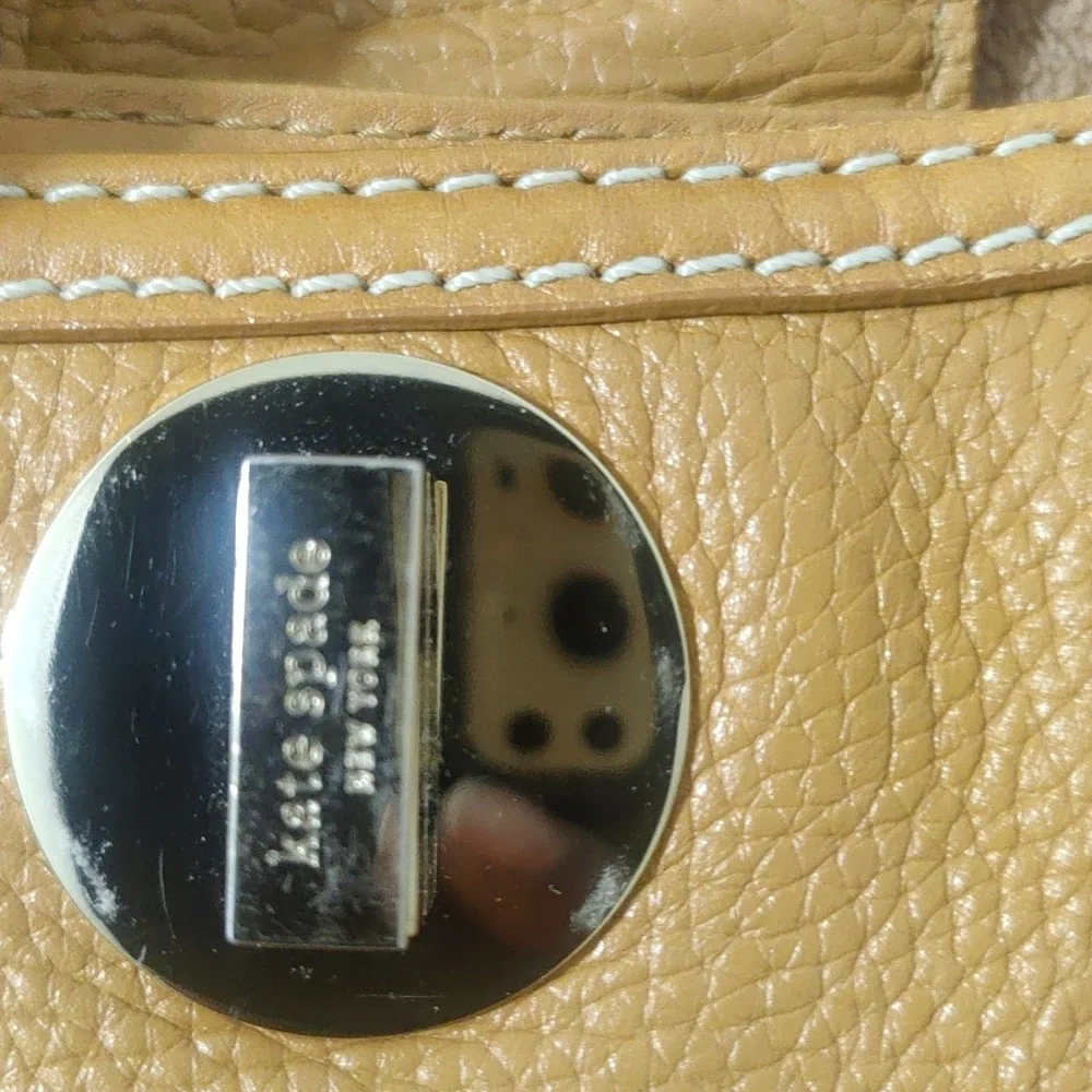 Vintage Y2K Kate Spade Pebbled Leather Shoulder Bag EUC #23